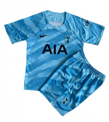 Tottenham Hotspur Portero Primera Equipación Niños 2023-24 Manga Corta (+ Pantalones cortos)